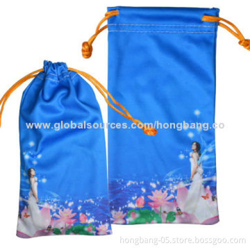 Printed Eyeglasses Pouches, Reusable and Washable, Sized 14.5x7cm